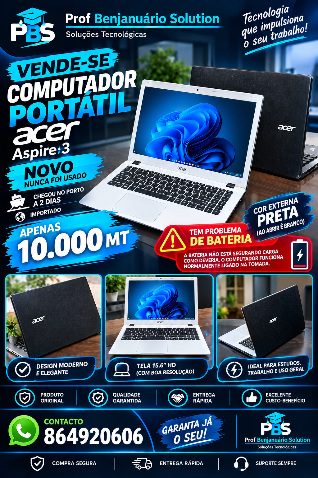 Laptop Acer - Aspire 3